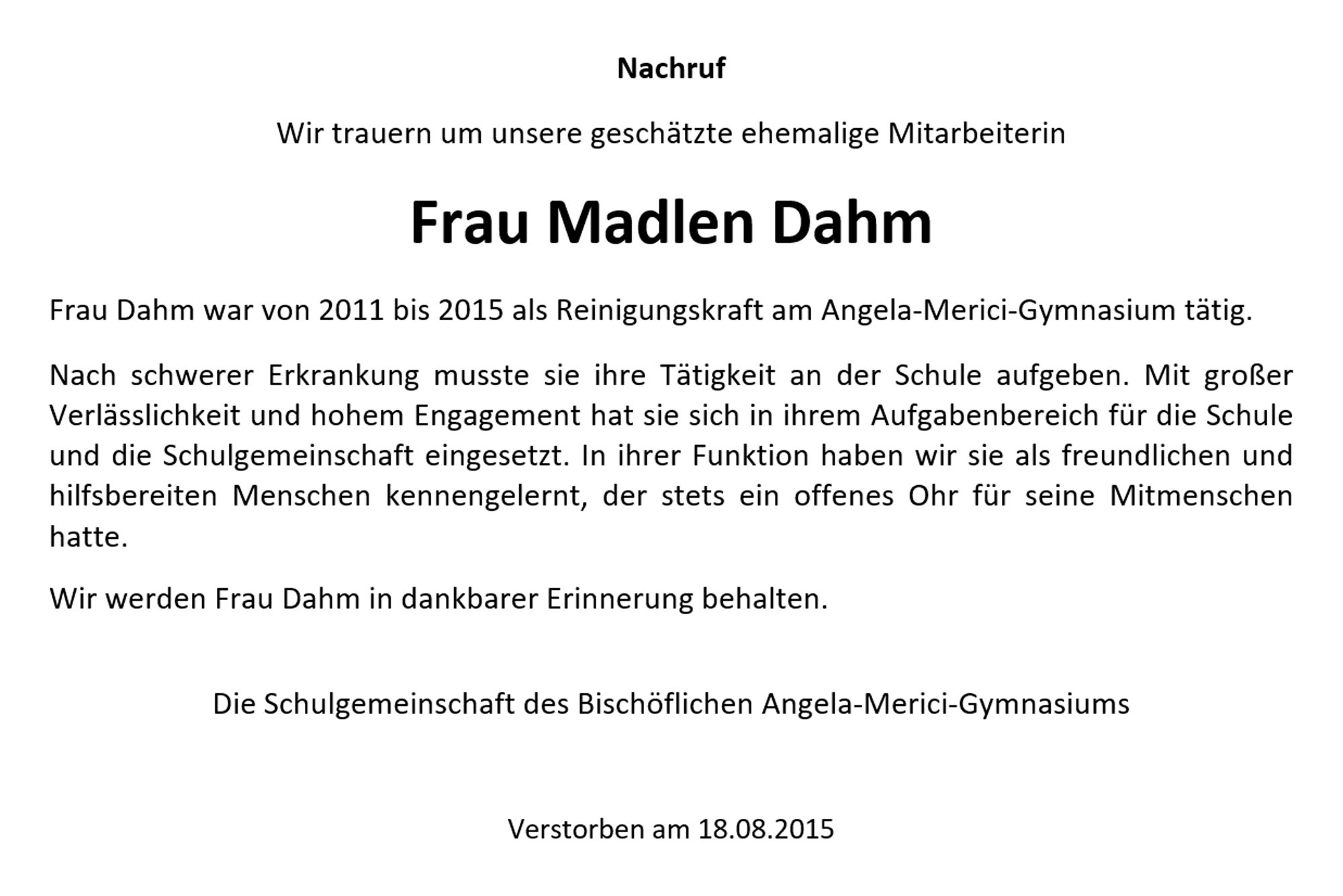 Madlen Dahm