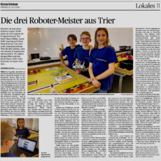 Artikel im Trierischen Volksfreund