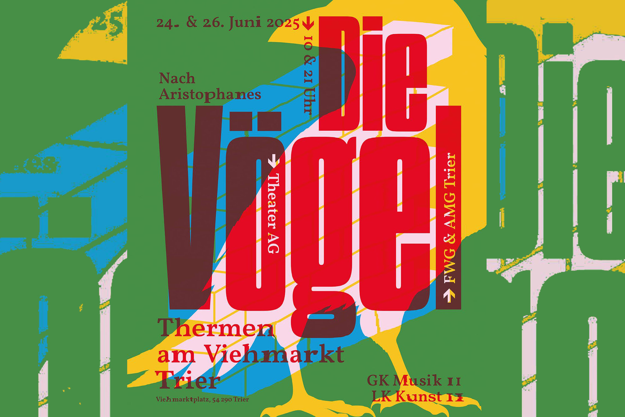 Einladung zum Theaterstück „Die Vögel“
