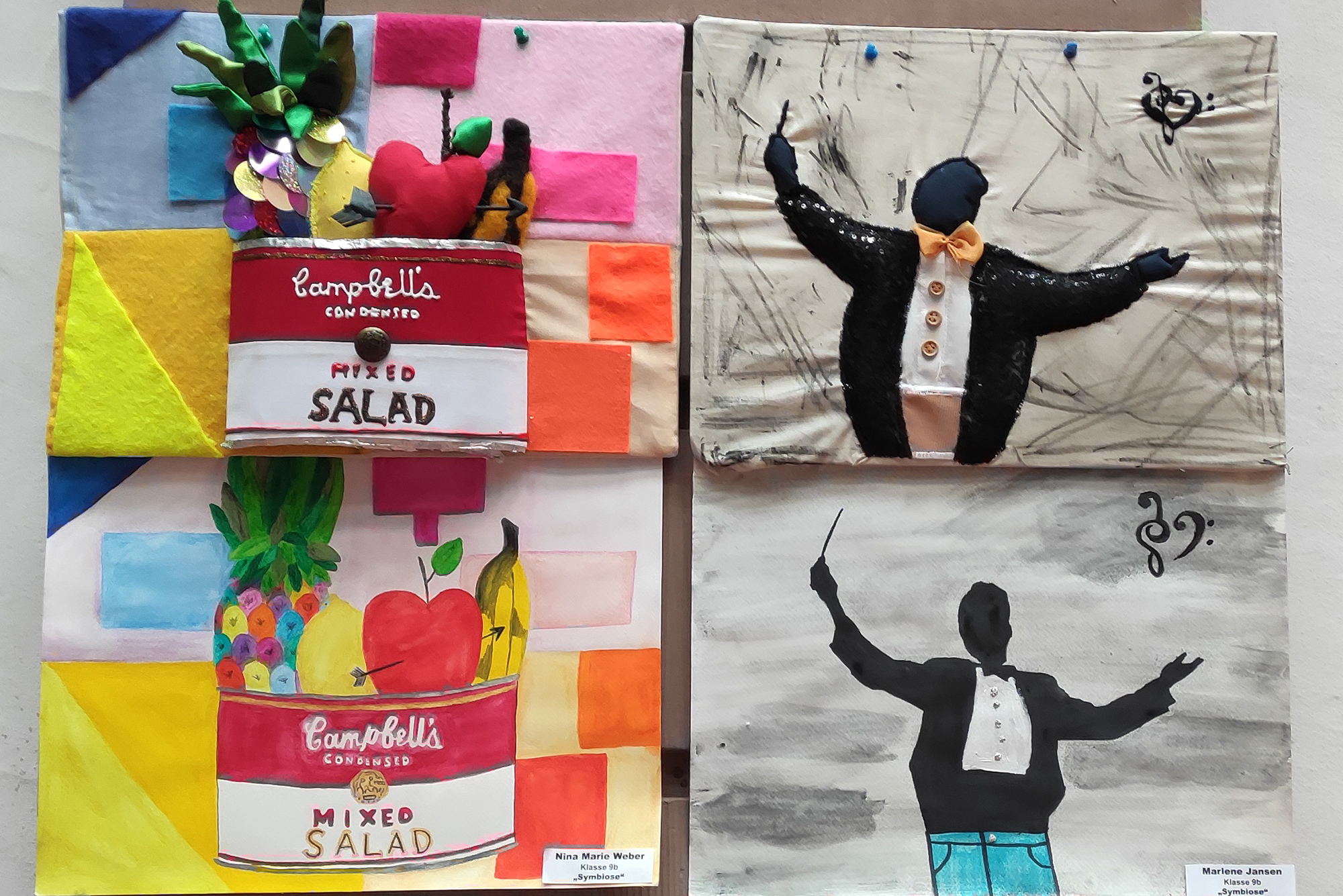 Ausstellung „Symbiose / Antibiose“ der Klassenstufe 9