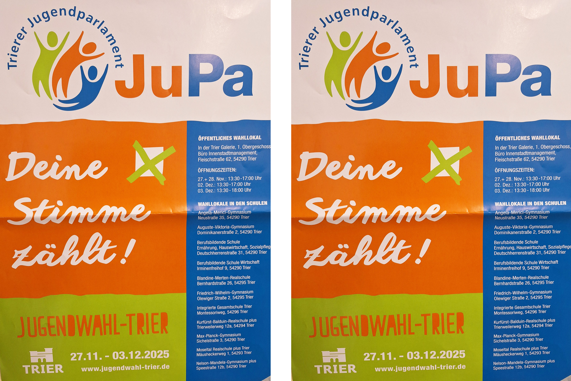 Wahlen zum Jugendparlament in Trier