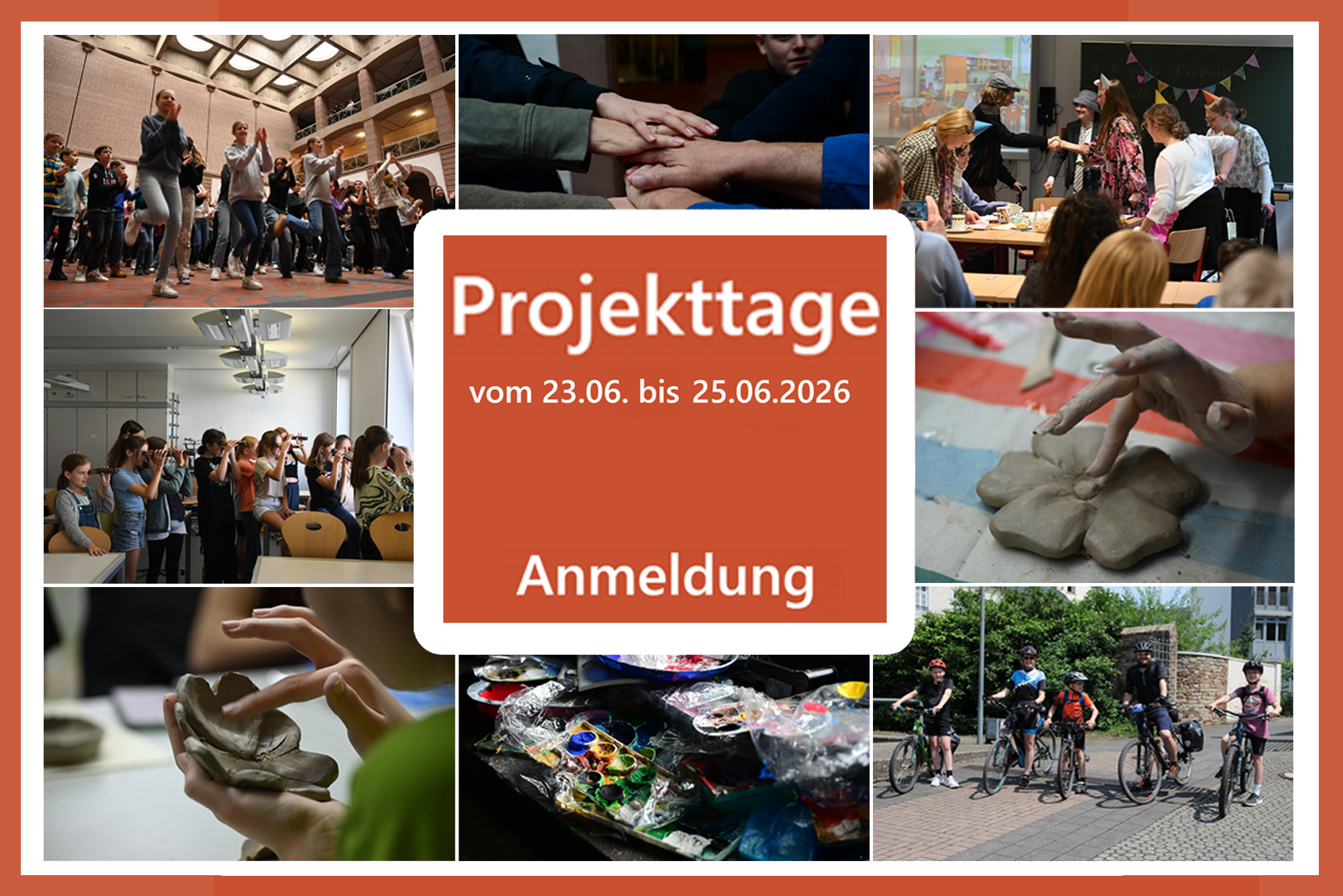 2025/26 Projekttage – Informieren & Anmelden