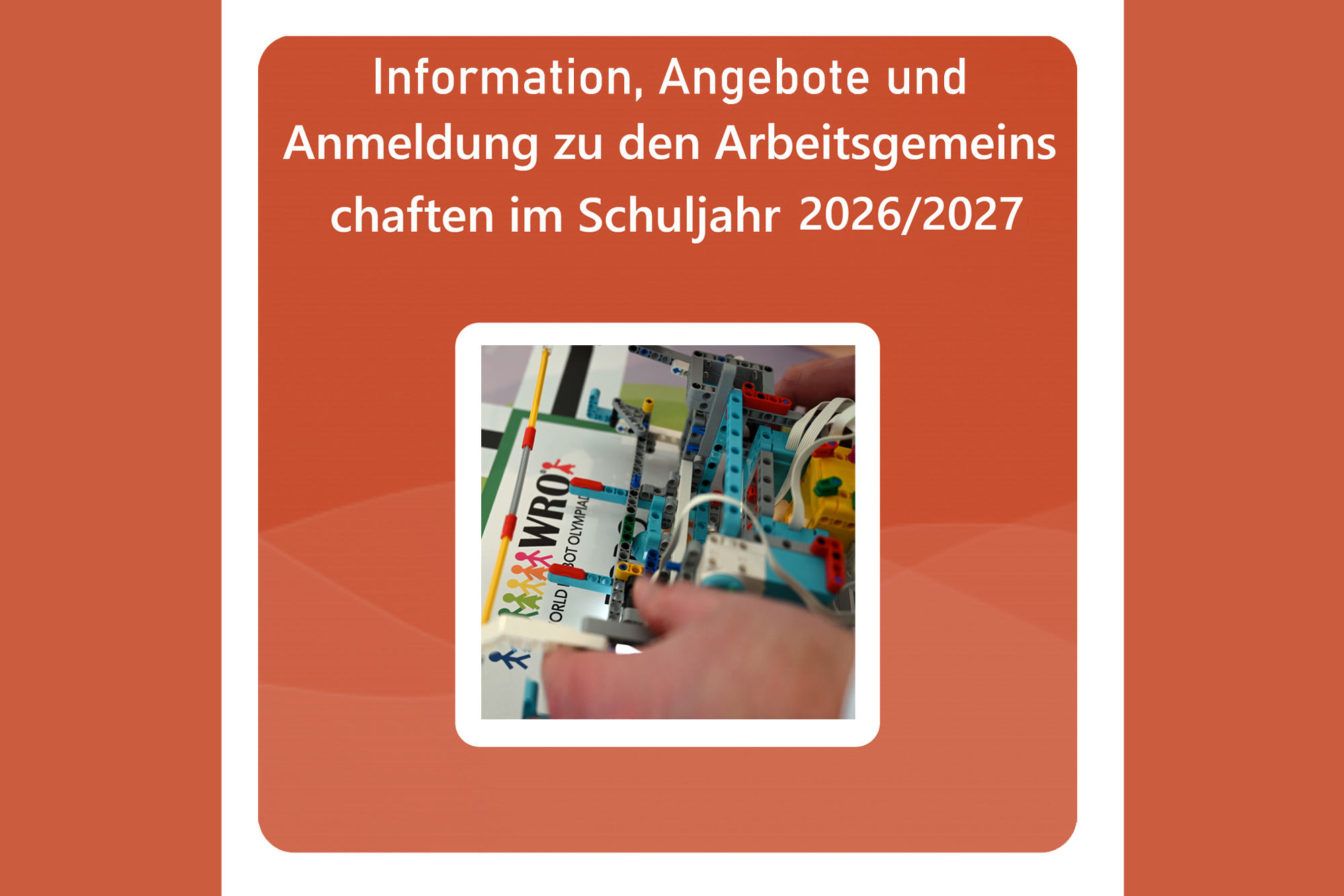AG-Angebot 2026/27 – Informieren & Anmelden